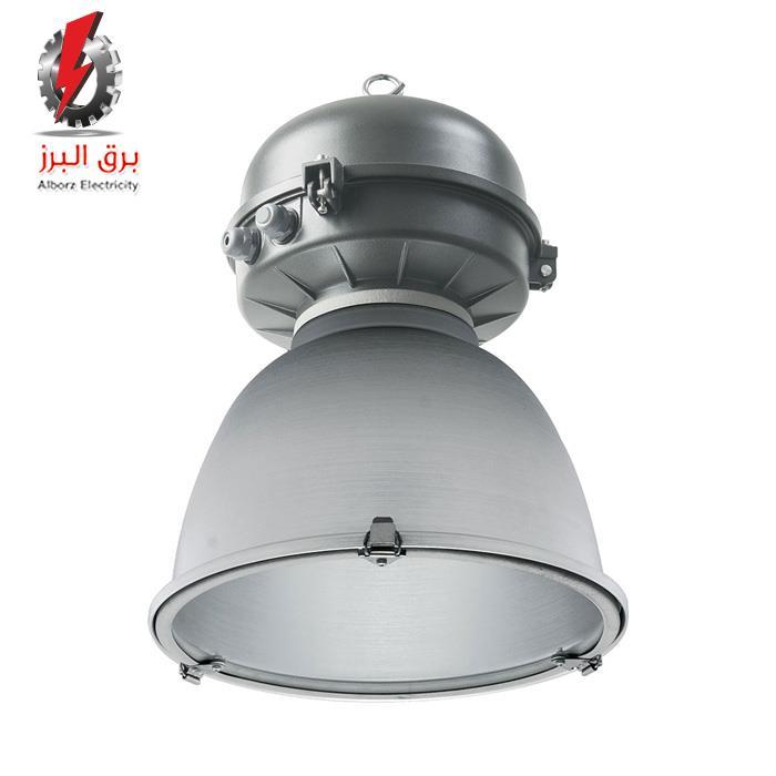 چراغ ضد نم و غبار آپولو با خازن و رفلکتور C1 متال هالید 150 وات مازی نور  M105C1150MH